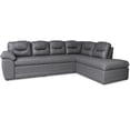 thumbnail image 2 of Sala Esquinera de Piel Genuina Sofá y Cheise Long ConfortoPiel Verona Gris Oxford, 2 of 7