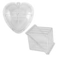 thumbnail image 4 of Watermelon Shaping Mold Square Creative Plastic Heart Shape Transparent Shaping Mold for Fruit, 4 of 7