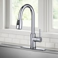 thumbnail image 3 of KRAUS Coda 2-Function Single Handle Pull-Down Kitchen Faucet in Chrome, 3 of 16