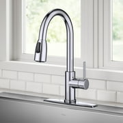 KRAUS Coda 2-Function Single Handle Pull-Down Kitchen Faucet in Chrome