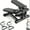 BLACK, variant on Mini Exercise Stepper with Resistance Bands - Compact Stair Stepper Machine for Home Use, Twist Motion Full Body Workout, 300LBS Capacity Portable Fitness Equipment