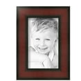 thumbnail image 2 of ArtToFrames 5" x 8" Honors Mahogany Picture Frame, 5x8 inch Brown Wood Poster Frame (WOM-5155), 5 Pack, 2 of 6
