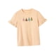 thumbnail image 5 of Camiseta para mujer de manga corta, transpirable, cuello redondo, para ir de compras L, 5 of 7