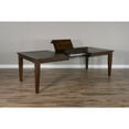 thumbnail image 3 of Sunny Designs Homestead 90" Wood Extension Dining Table in Tobacco Leaf, 3 of 4
