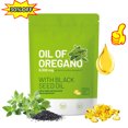 thumbnail image 2 of Aceite de orégano 6000 mg 300 cápsulas blandas Aceite de semilla negra Antioxidante inmunológico - EE. UU. NUEVO Mejor, 2 of 7