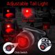 thumbnail image 5 of Luz de bicicleta recargable por USB con juego de campana para bicicleta, faro delantero y luz trasera impermeable de 800 lúmenes para carretera híbrida MTB, 5 of 8