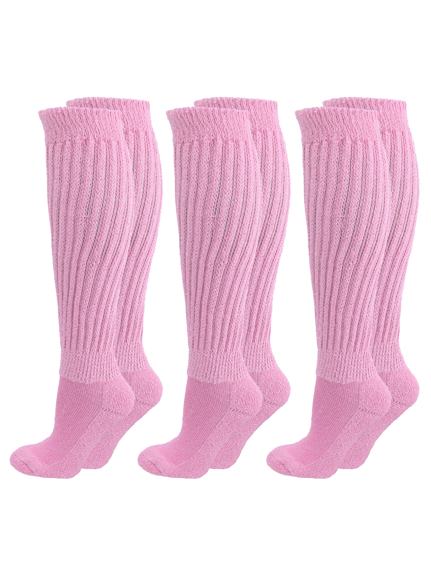 Buy AHC Full Length Socks Solid Pink for Both (3-5Years) Online in