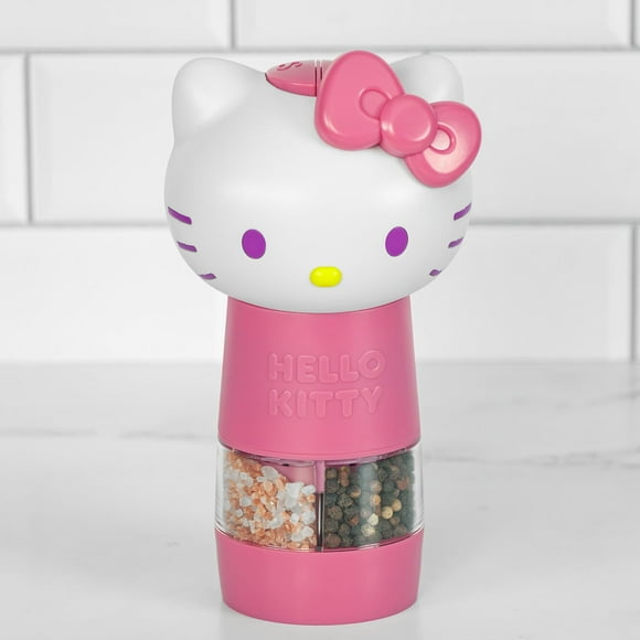 Molinillo Eléctrico de Sal y Pimienta Hello Kitty de Uncanny Brands con LED