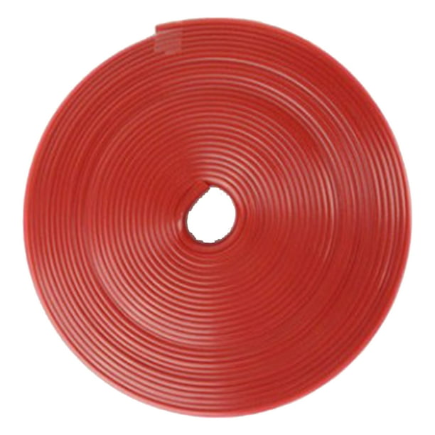 Tira embellecedora de rueda de coche, 8 metros de longitud, tiras protectoras simples rojas para embellecedor de rueda de coche para automóvil Jadeshay A