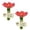 01# Red, variant on Bee Watering - Copper Flower-Shaped Stations for Outdoor Bee Watering, Hygienic Butterfly Cups, Pollinator Feeders for Yard, Driveway, Patio, Garden,Blue 1PC