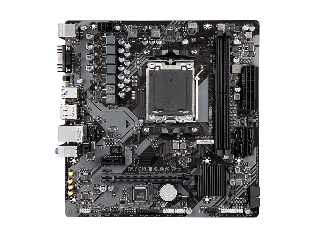 Gigabyte Ultra Durable Micro ATX AMD Motherboard, A620M S2H