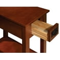 thumbnail image 3 of Alaterre Artisan Chair Side Table, Cherry, 3 of 5