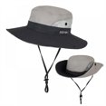 thumbnail image 1 of Chapeau de Soleil à Queue de Cheval pour Femmes Extérieur à Séchage Rapide Bonnet de Plage 50+ Protection UV Pliable Large Chapeau de Pêche Réglable, 1 of 5