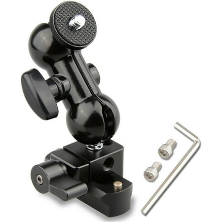 CAMVATE NATO Lock Mini Ball Head Black Wingnut