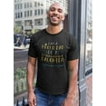 thumbnail image 2 of Proud Dad Of Awesome Daughter! Men T-Shirt, Male Medium, 2 of 4