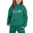 thumbnail image 4 of MEZZALL Toddler Fall Outfits for Girl Boy Long Sleeve Hoodie Top and Long Sweatpants Set Toddler Sweatsuit, 4 of 4