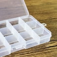 thumbnail image 2 of Gerich 15 Compartments Plastic Box Jewelry Bead Storage Container DIY Organizer, 2 of 3