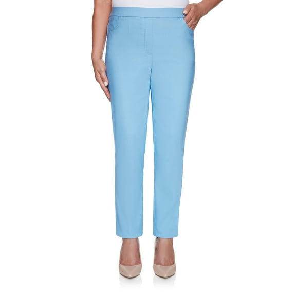 Alfred Dunner Women's Petite Classic Allure Stretch Pant