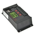 thumbnail image 3 of Controlador de carga solar PWM 12V 24V 60A Regulador de carga de batería con puertos USB, 3 of 14