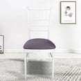 thumbnail image 2 of Round Chair Cover Stretch Elastic Telescopic Detachable Chair Cushion Cover For Dining Room Kitchen Wedding Banquet Textile, 2 of 6