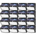 thumbnail image 1 of [ 16 Packs] Solar Motion Sensor Lights Outdoor Solar Fence Lights with 3 Lighting Modes Solar Powered Security Lights Waterproof for Outside Yard Wall Garden Backyard Deck Step Garage, 1 of 5