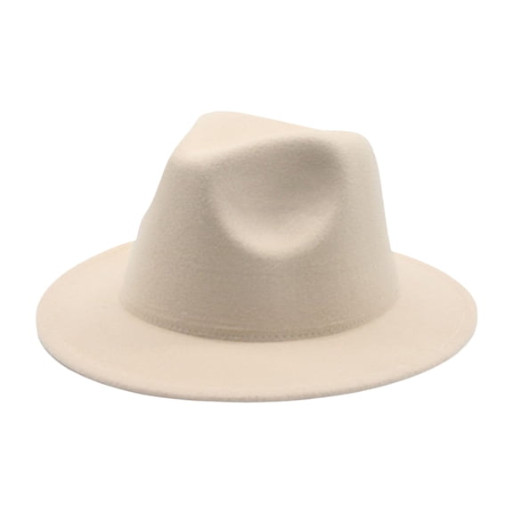 Kids Classic Wide Brim Fedora Hat Children Boys and Girls Felt Hat Jazz Hats Classic Wide Brim Panama Dress Hat