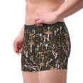 thumbnail image 2 of Uemuo Mushroom Garnish Pattern Men's Boxer Briefs,Trunk Anti-Chafing,Comfortable, Durable, and Stylish Underwear-Large, 2 of 9
