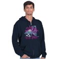 thumbnail image 5 of New York NYC Graffiti Cool Smurfs Zip Up Hoodie Men's Women's Brisco Brands S, 5 of 6
