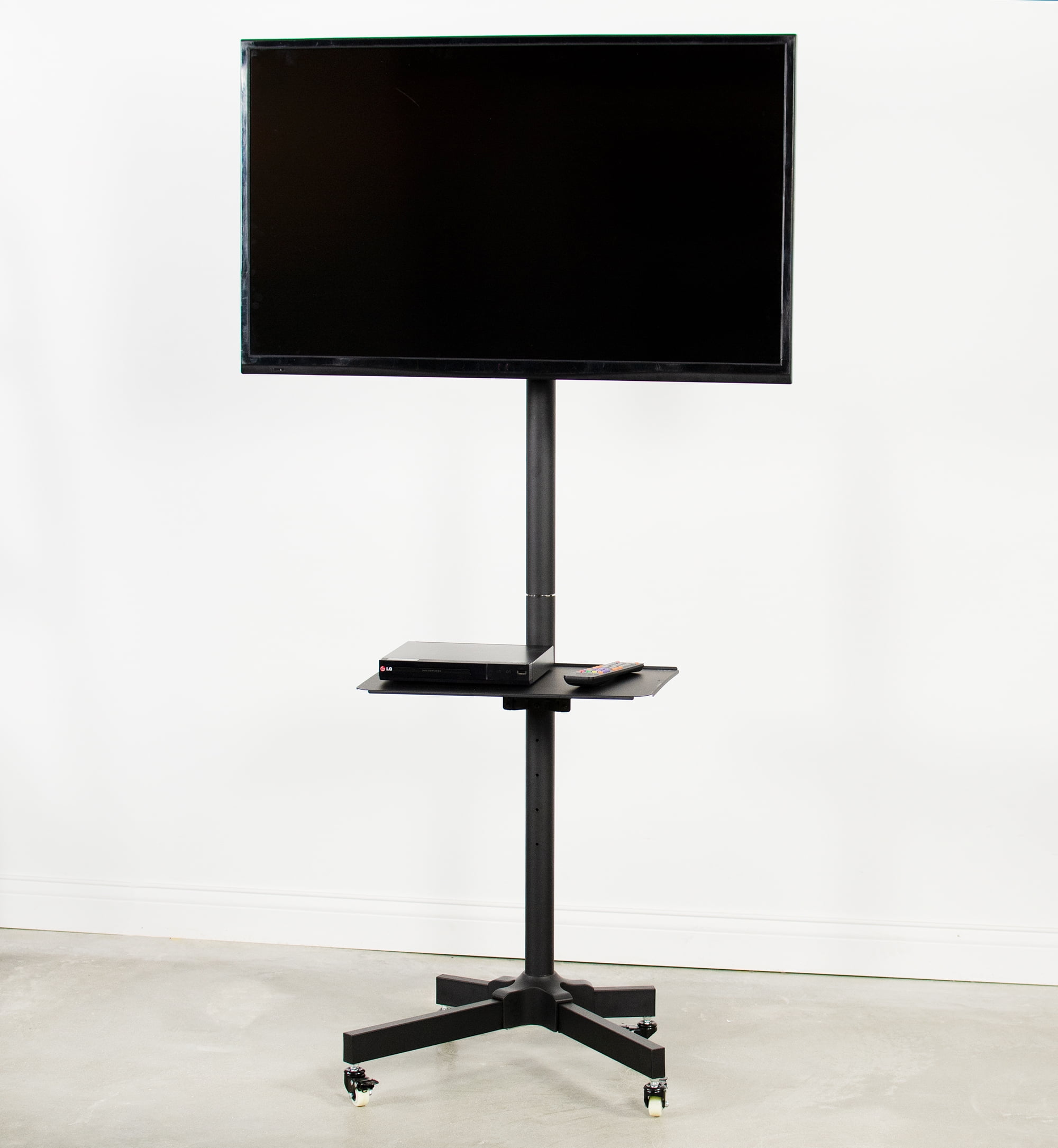 Vivo Mobile Tv Cart For 23 To 55 Lcd Led Plasma Flat Screen Panel Trolley Floor Stand With Wheels Tv04m Vivo Mobile Tv Cart For 23 To 55 Lcd Led Plasma Flat Screen Panel Trolley Floor Stand With Wheels Tv04m
