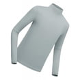 thumbnail image 3 of Camisa de seda de hielo para hombre de Golf, ropa deportiva cómoda con protección solar, ropa protectora de manga larga, camisetas de Golf para , gris M, 3 of 9
