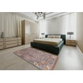 thumbnail image 4 of Ahgly Company Indoor Rectangle Abstract Chestnut Brown Abstract Area Rugs, 4' x 6', 4 of 6
