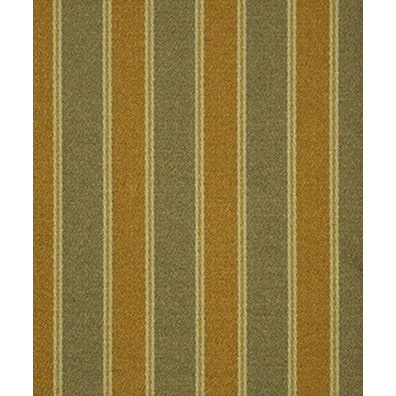 Fabric Robert Allen Beacon Hill Tamora Cognac Juniper Silk Striped Drapery JJ44