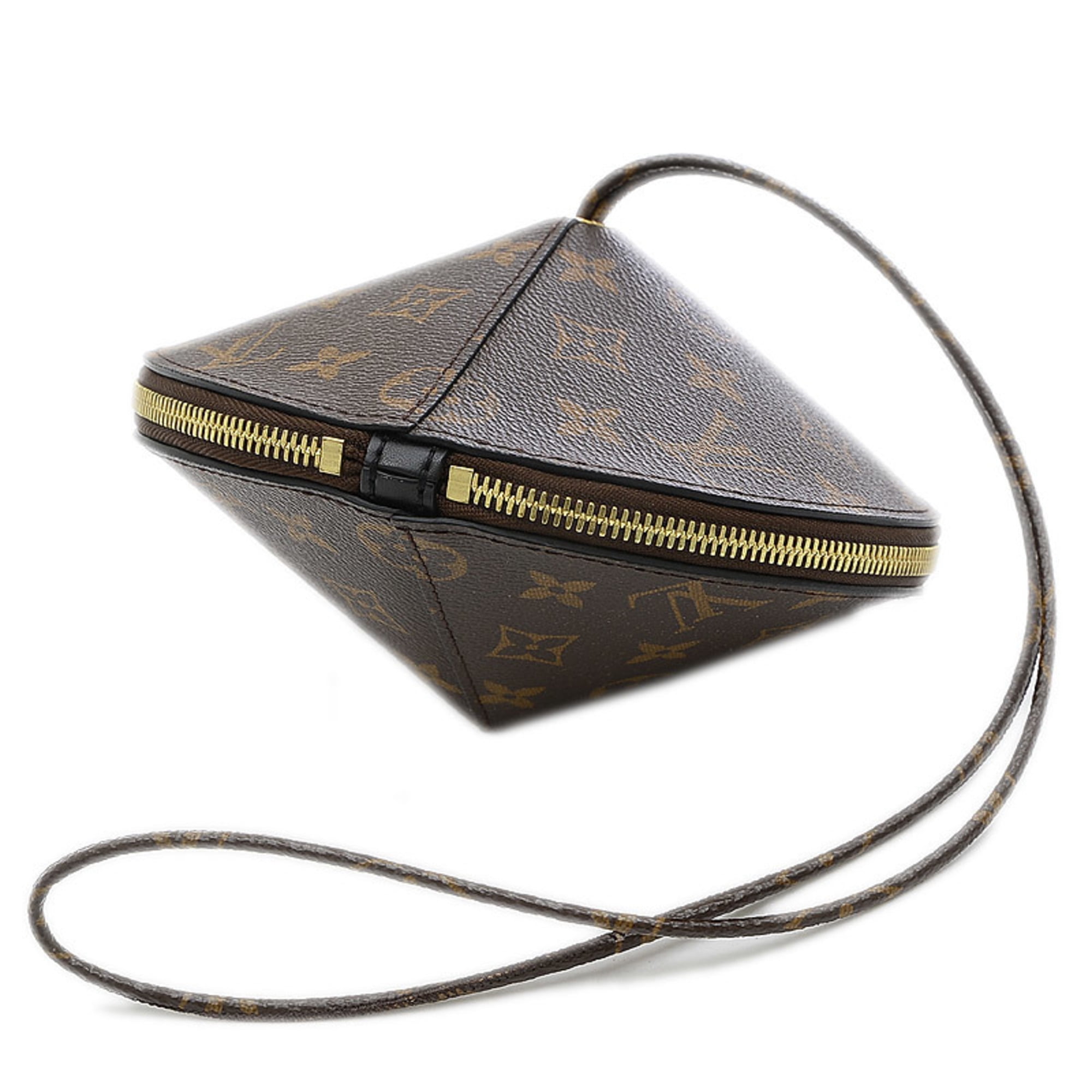 Authenticated Used Louis Vuitton Monogram Tupi Party Bag Pouch M44592 