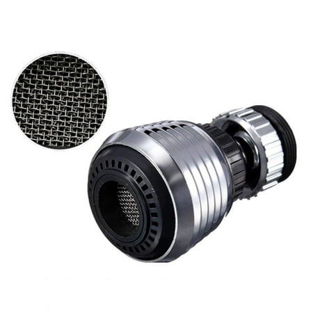 Wideskall® 360° Rotate Swivel Dual Settings Nozzle Aerator Faucet Adapter Water Saving Tap