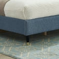 thumbnail image 4 of Roundhill Furniture Rozitta Upholstered Wingback Platform Bed, Queen, 4 of 6
