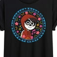 thumbnail image 3 of Coco - Floral Circle Miguel - Women's Oversized T-Shirt, 3 of 5