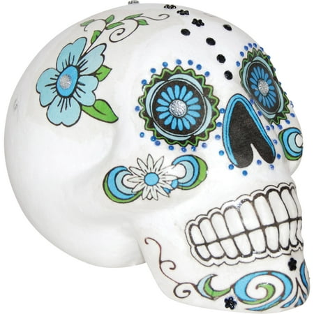 7 in. Sugar Skull Halloween Decoration