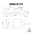 thumbnail image 2 of Hhip Super-Lock Vise,for Nc/Cnc Machines 6" 3900-0172, 2 of 2
