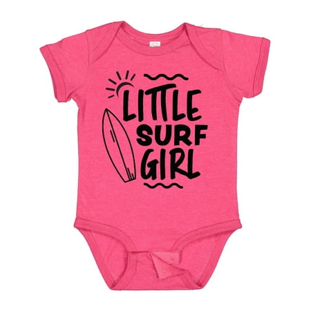 

Inktastic Little Surf Girl with Surfboard Gift Baby Girl Bodysuit