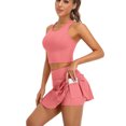 thumbnail image 3 of Alove Womens Sports Set Sports Dress Tennis Skirt Shorts Fitness Golf Skirt with Pocket, 3 of 6