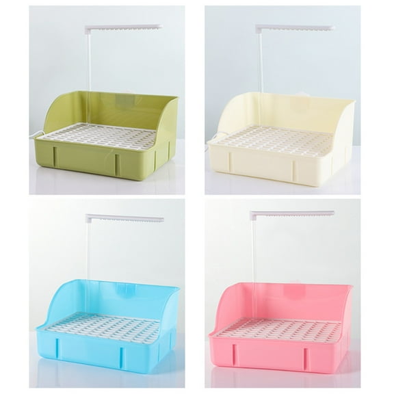 Bird Shower - Bird Bath for Cage - Parrot Shower Basin with Automatic Circulation, Bird Bath Basin for Sun and Xuan Birds, Large Size Blue, 11.4"