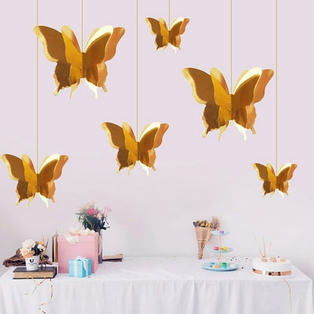 

Farfi Nordic Three-dimensional Butterfly Pendant Indoor Outdoor Balcony Party Decor