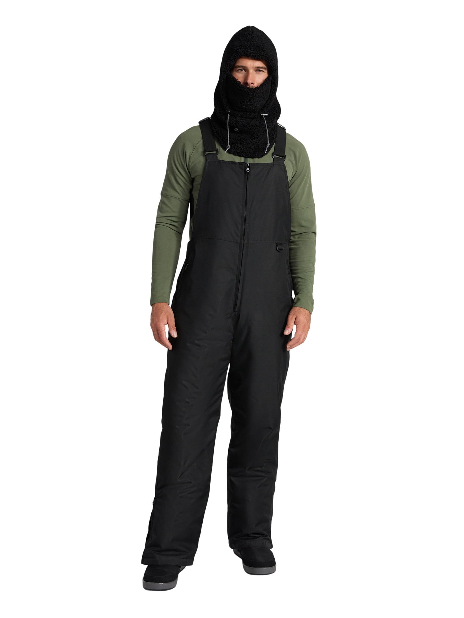 Ozark Trail Men's High Rise Snow Bib, Sizes S-5XLT