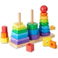 thumbnail image 1 of Juguete Apilador Geométrico Melissa & Doug Clásico con 25 piezas Madera Infantil Melissa & Doug MD-1295843, 1 of 2