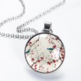 thumbnail image 2 of Tree Glass Circular Pendant Necklace - Women's Jewelry, 2 of 5