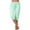 Z#1 Mint Green, variant on Womens Capri Jeans High Waisted Summer Straight Leg Distressed Ripped Jeans Cropped Denim Pants with Pockets