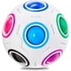 thumbnail image 1 of Bola mágica de rompecabezas de arcoíris, cubo de velocidad, juego de rompecabezas, divertido, antiestrés, bola mágica, rompecabezas, juguetes antiestrés, 1 of 8