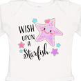 thumbnail image 4 of Inktastic Wish Upon a Starfish- cute Boys or Girls Long Sleeve Baby Bodysuit, 4 of 5