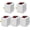 5 Pack, variant on 2 Prong Outlet Extender with /Off (2 Pack), Power Outlet Adapter Wall Tap, Energy Efficient Adapter for Small Appliances, Space-Saving Design, Travel Essentials,ETL Listed,White