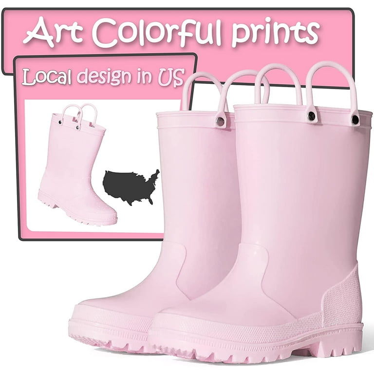 Big kid rain boots shop size 6